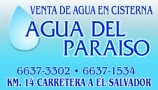 AGUA DEL PARAISO