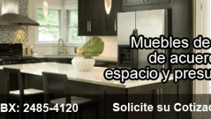 Gabine de Cocina de acuerdo a su espacio, presupuesto